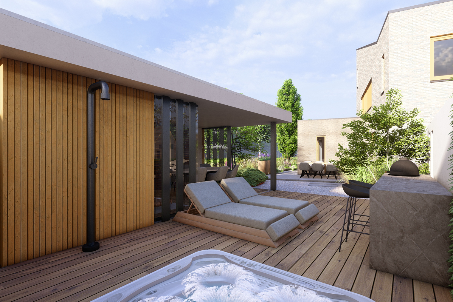 Exclusieve gezinstuin 16