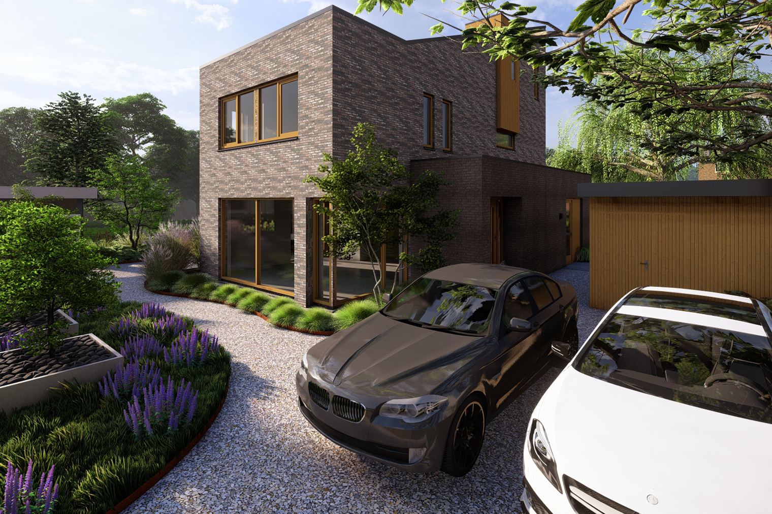 EXCLUSIEVE GEZINSTUIN MET LUXE ELEMENTEN IN EELDERWOLDE