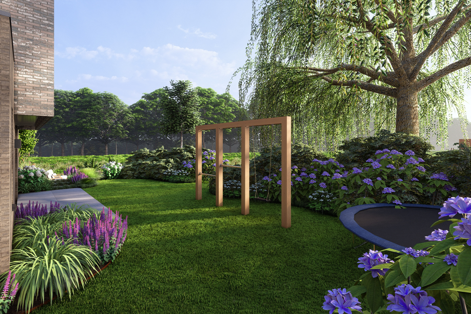 Exclusieve gezinstuin 9