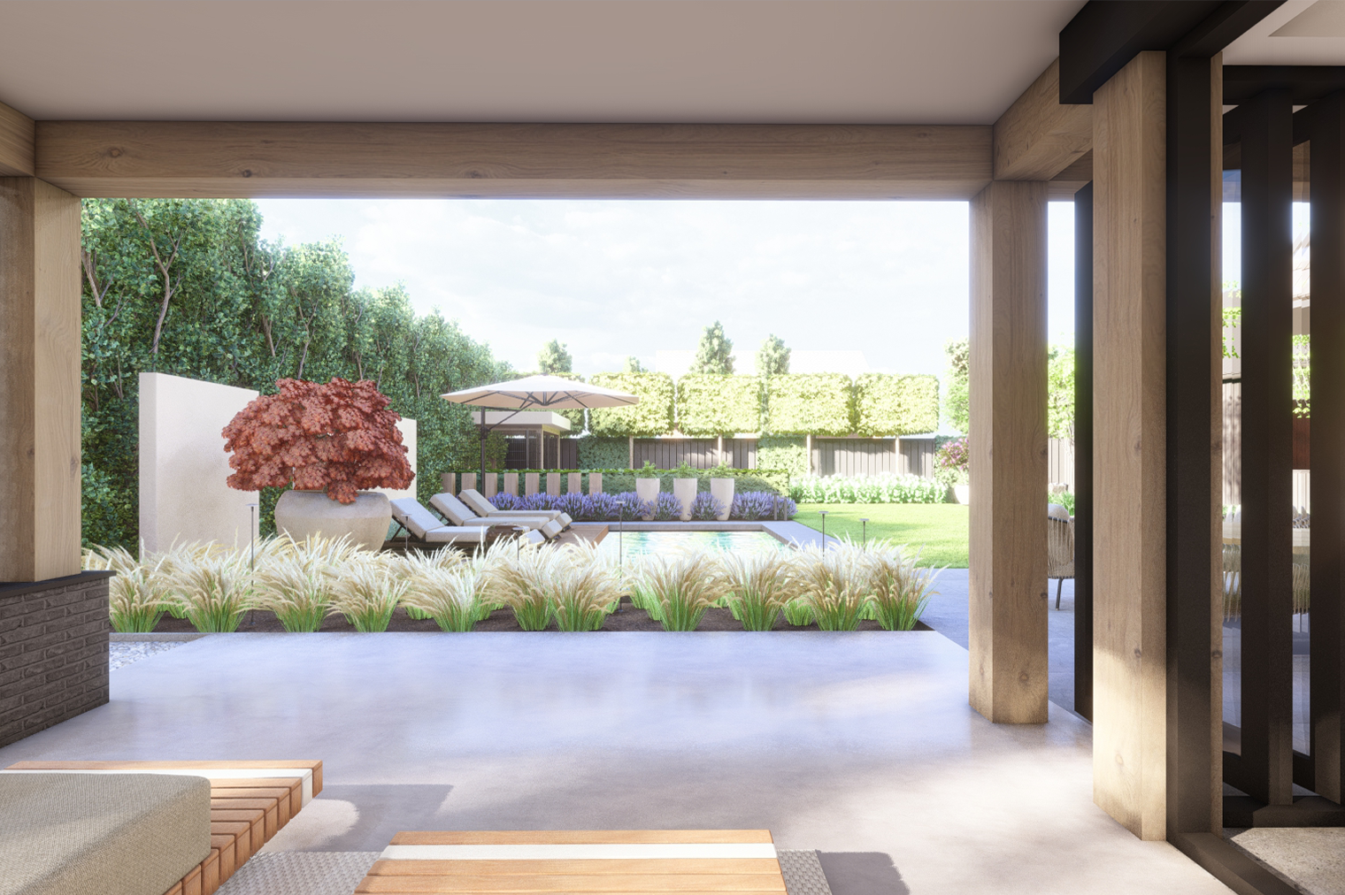 Tuin zwagwesteinde 1